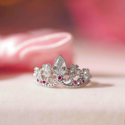 Adjustable Rapunzel Crown Ring