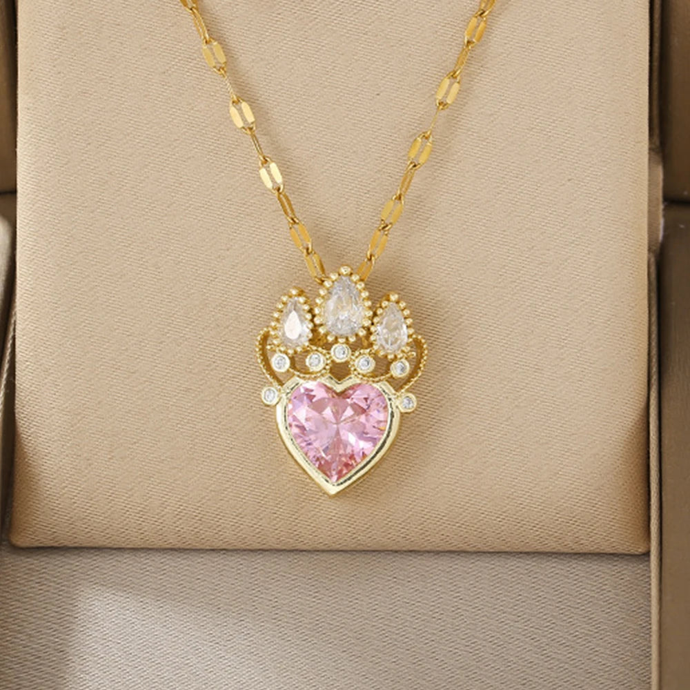 Rapunzel Crown Necklace